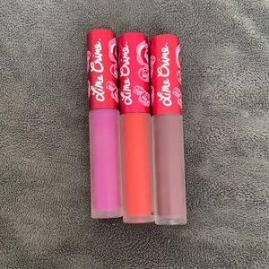 Lime crime liquid lipsticks bundle